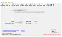 PPP Stimulus - Multi-Client Home Screen